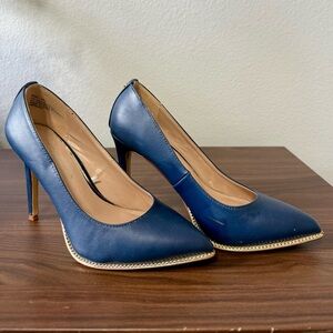 Elegant Blue BCBG High Heels
